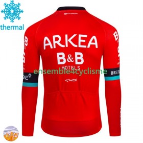 Maillot Cyclisme Hiver Thermal Fleece Arkea Bb Hotels 2024